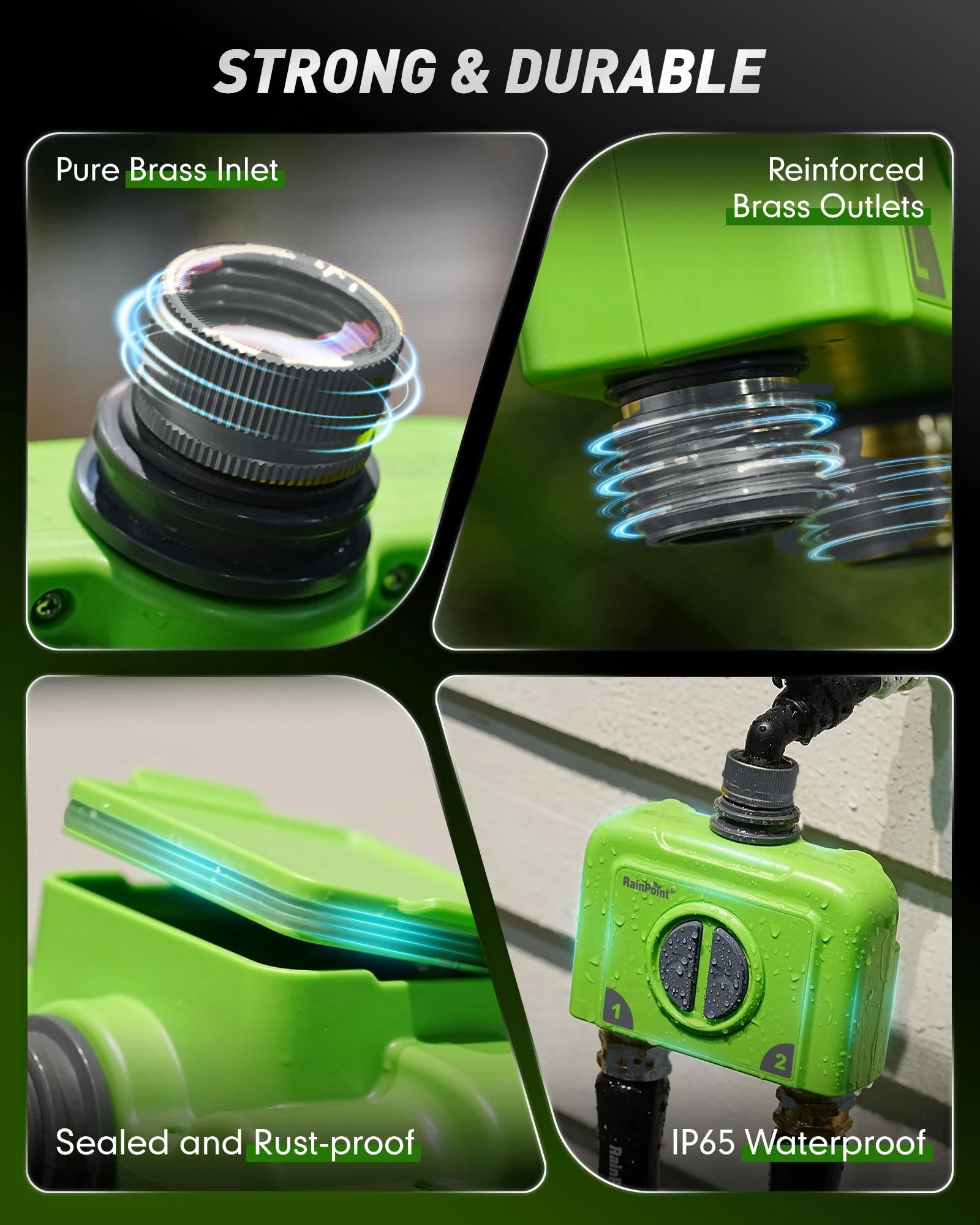 RainPoint water timer for water saving during dry weather