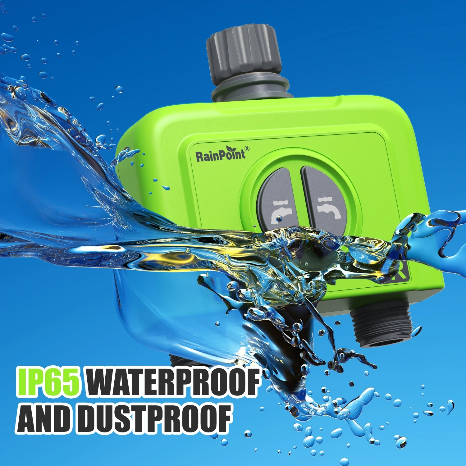 RAINPOINT irrigation timer for holiday watering